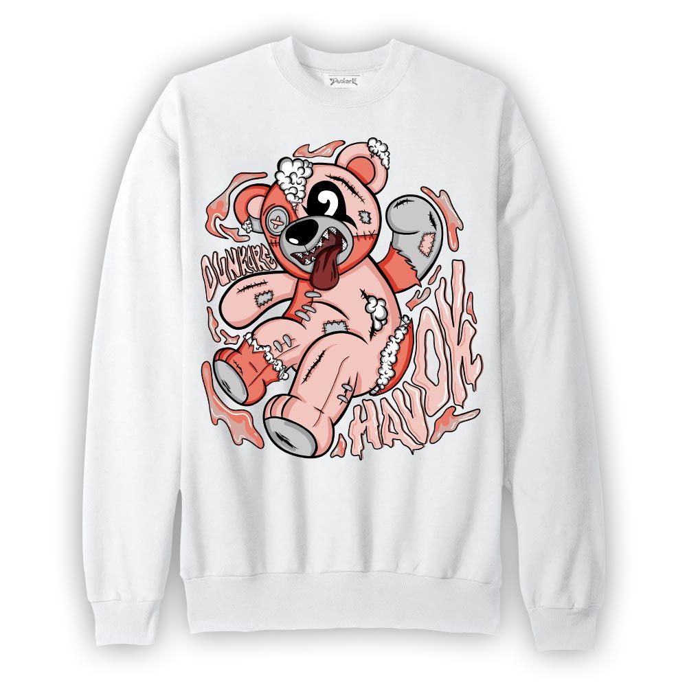 Sweatshirt To match Legend Pink 11s Sweatshirt - Havok Bear Graphic