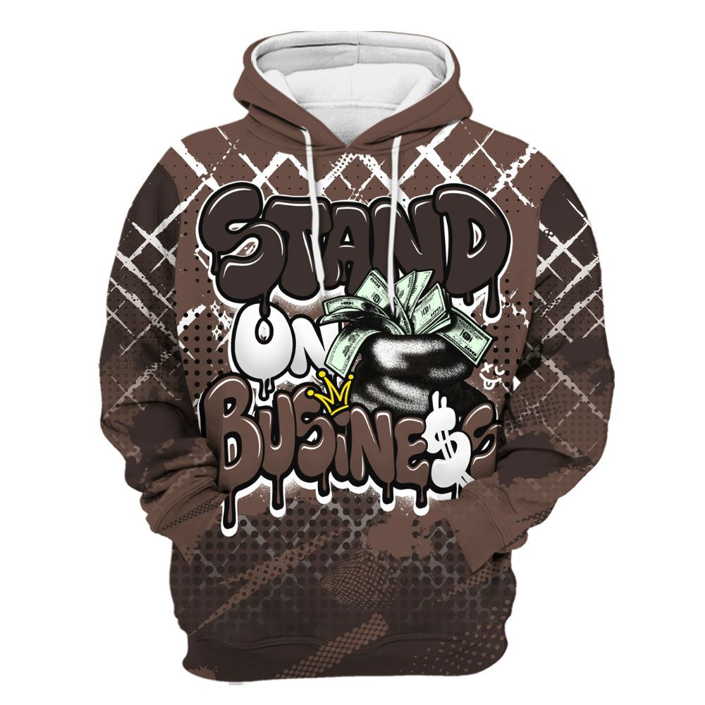 Hoodie To Match Air Force 1 Low Escape - Halftone Stand Business Dripping All Over Print