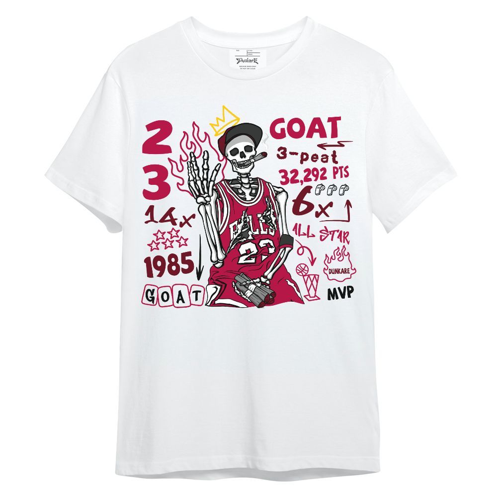 Shirt To Match Retro Chicago 2s - Number 23 G.0.A.T Streetwear Unisex Shirt
