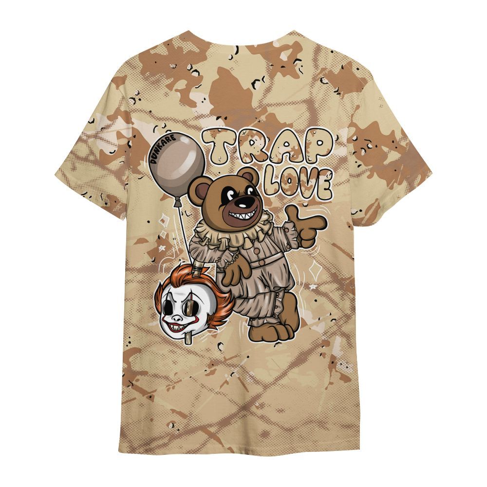 Shirt To Match Desert Camo 3s - Trap Loves Bear Profound All Over Print