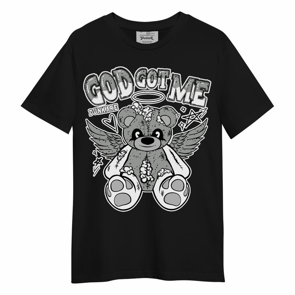 Shirt To Match Retro White Oreo 4s - Gods Guides Me Bear Unisex Shirt
