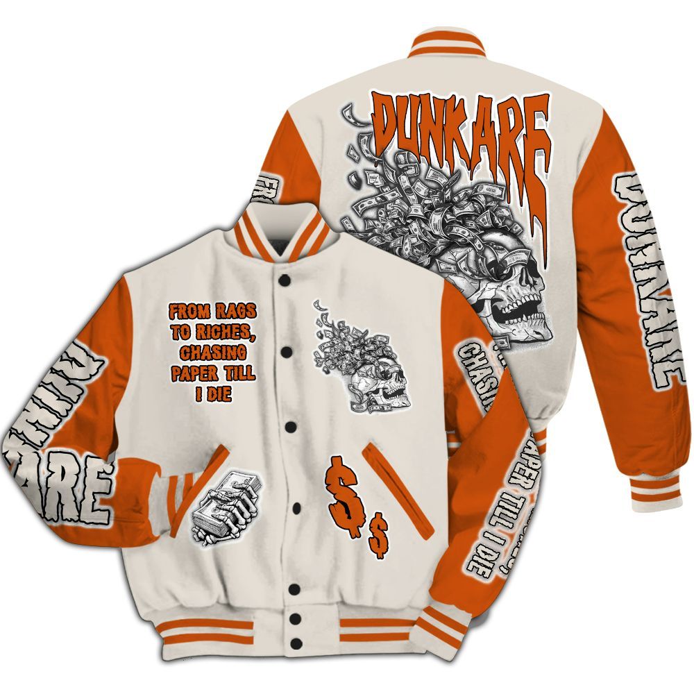 Varsity Jacket To Match SE Craft 5s - From Rags To Riches All Over Print