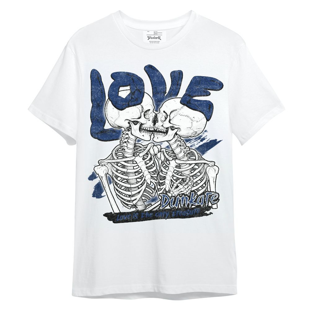 Shirt To Match High OG Deep Royal Blue 1s - Skull Love Unisex Shirt