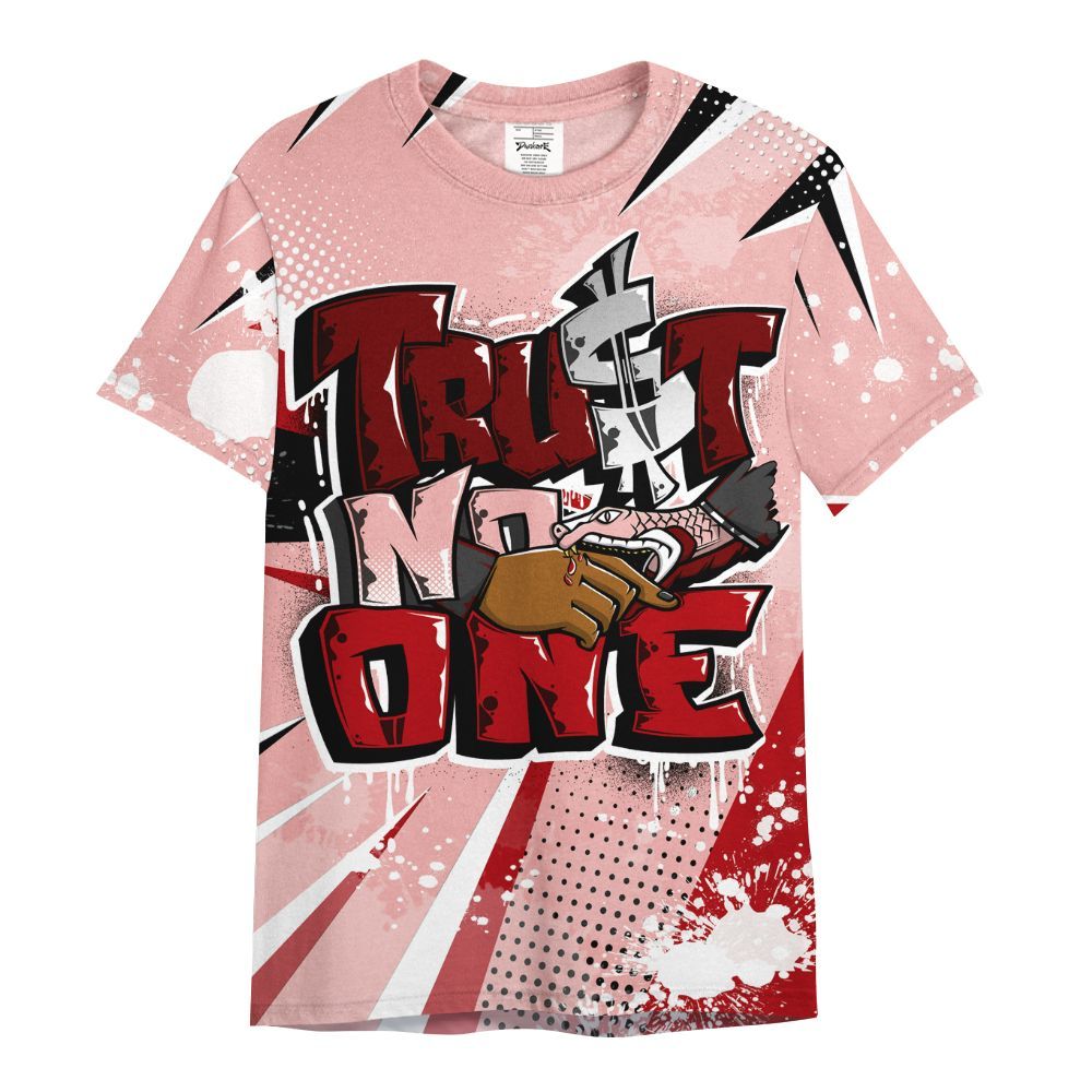 Shirt To Match Low Valentines Day 1s - Poly Trust No One Dripping All Over Print