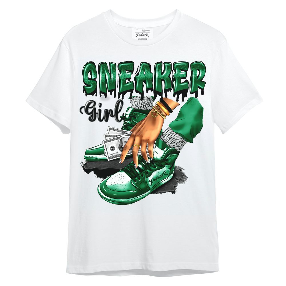 Shirt To Match Pine Green 3s - SNEAKER Girl Money Drip Unisex Shirt