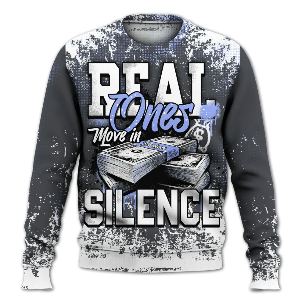 Sweatshirt To Match Retro Awake Racer Blue - Move In Silence Money Street Retro All Over Print