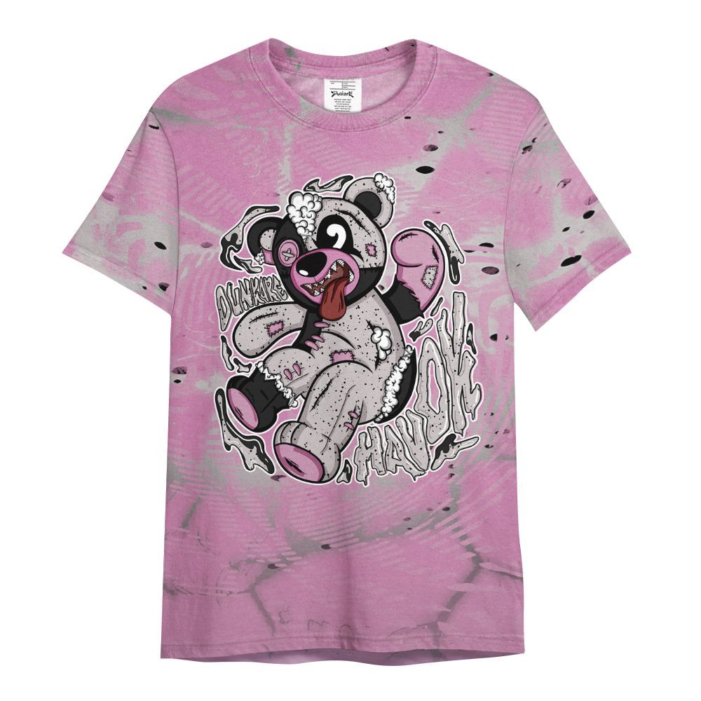 Shirt To Match Neutral Grey Black White Orchid 4s - Havok Bear All Over Print