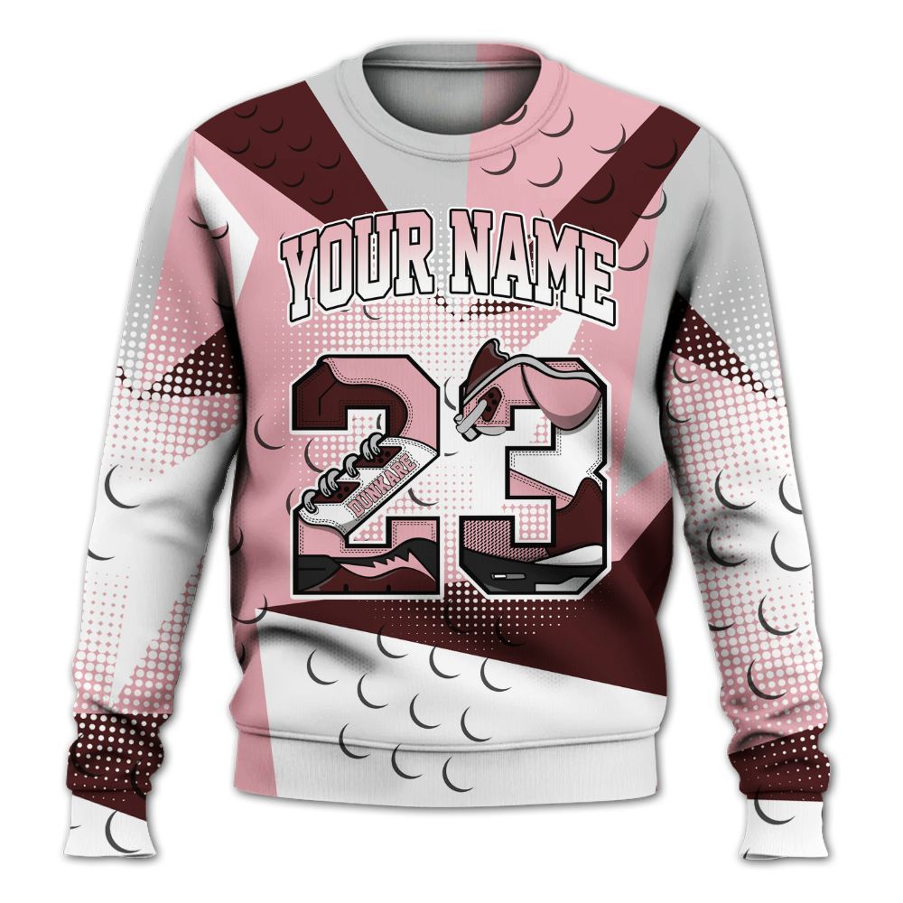 Sweatshirt To Match Air Max 90 Neapolitan 2025 - Poly Custom Name Number 23 5s All Over Print