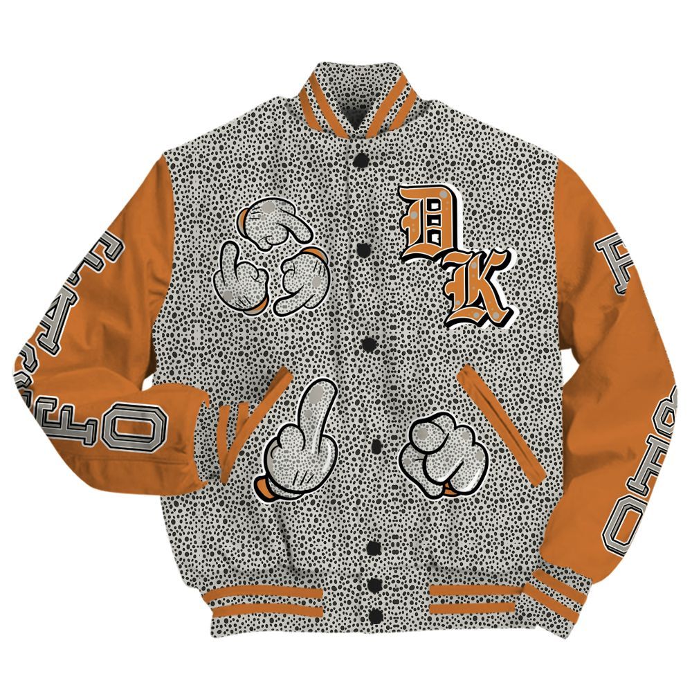 Varsity Jacket To Match Air Max 1 Safari 2024 - F Around Find Out Graphic All Over Print