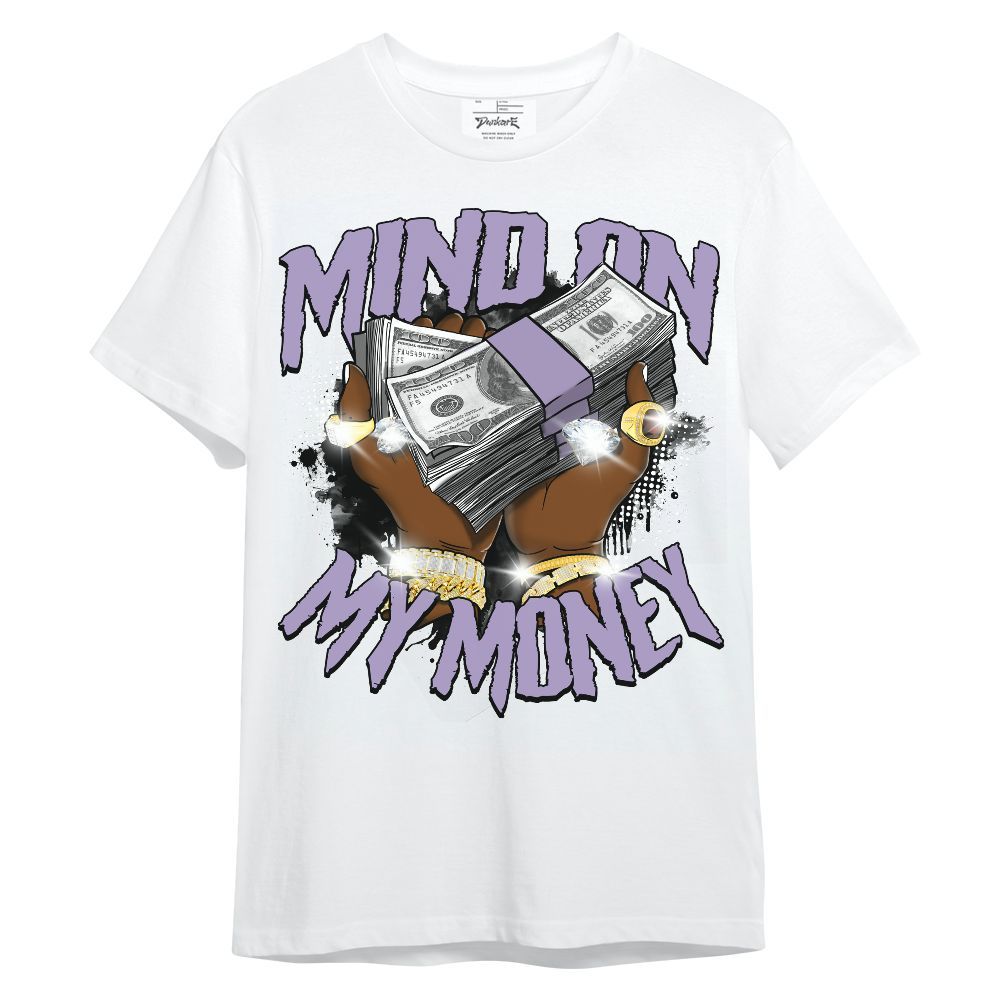 Shirt To Match Low Pure Violet 11s - Mind On My Money Graphic Unisex Shirt