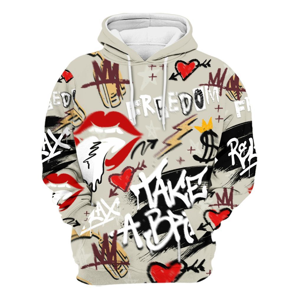 Hoodie To Match Legacy 312 Year Of The Snake - Take Break Freedom Graffiti Streetwear All Over Print