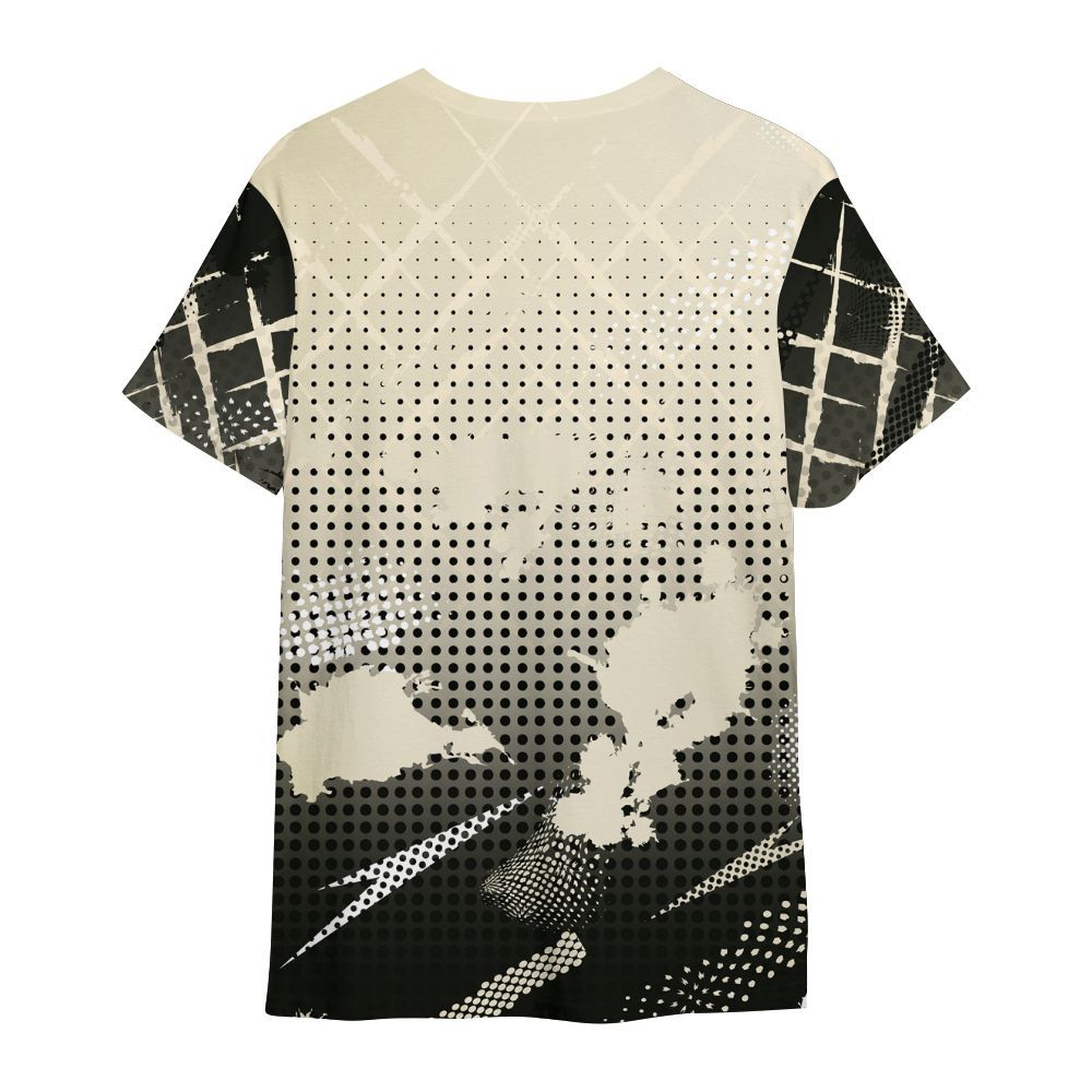 Shirt To Match Retro Low OG Nitro 1s - Halftone Stand Business Dripping All Over Print