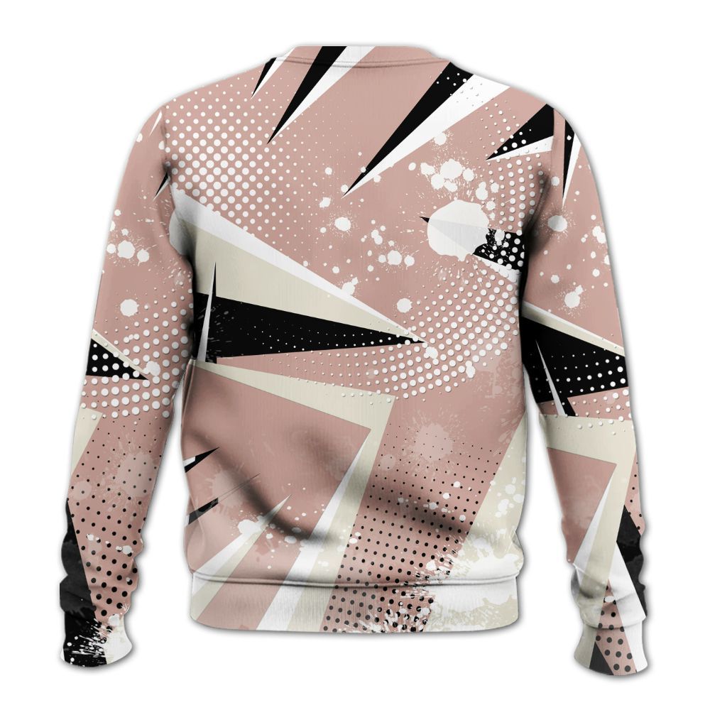 Sweatshirt To Match Air Force Low 1 Arctic Orange - Poly Trust No One Dripping All Over Print