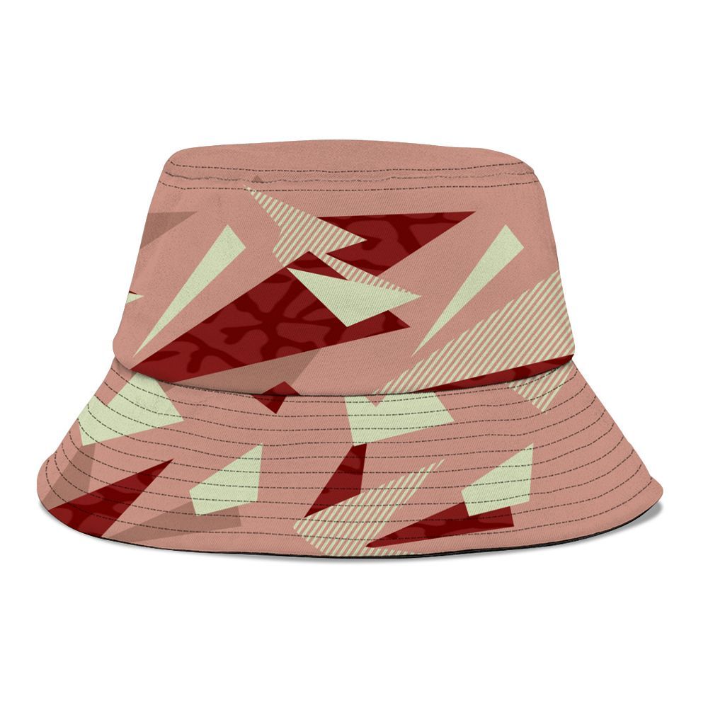 Bucket Hat To Match Valentines Day 3s - Geometric Abstract Graphic