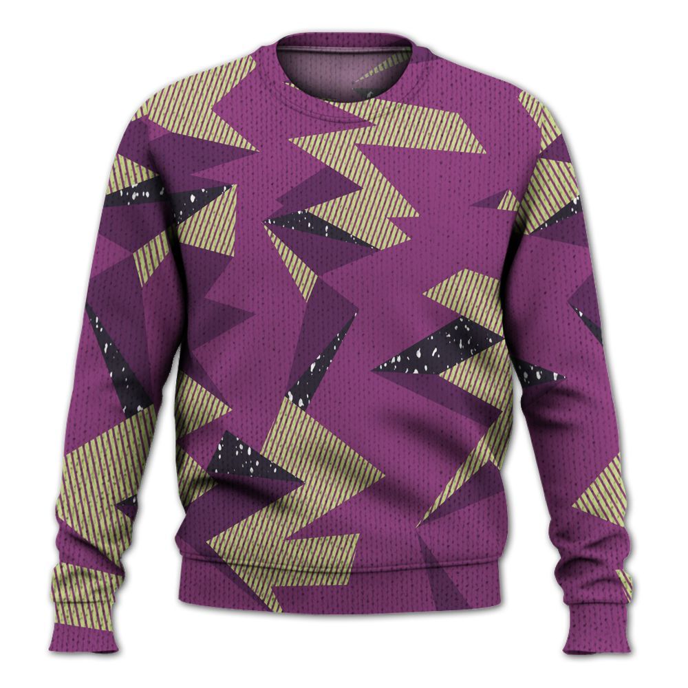 Knitted Sweater To Match Ja 2 Staregazer - Geometric Camouflage Pattern