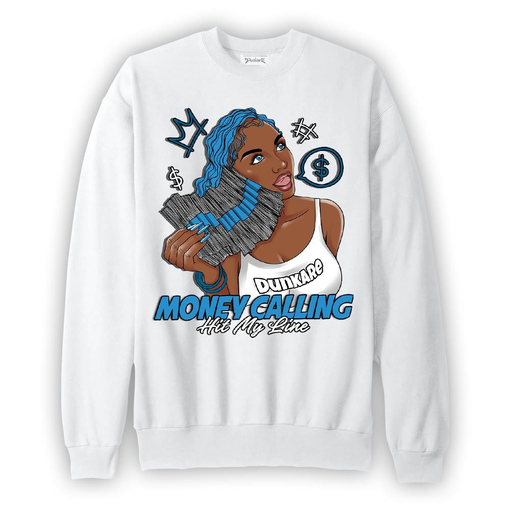 Sweatshirt To match Powder Blue 9s Sweatshirt - Moneycall Unique Graphic