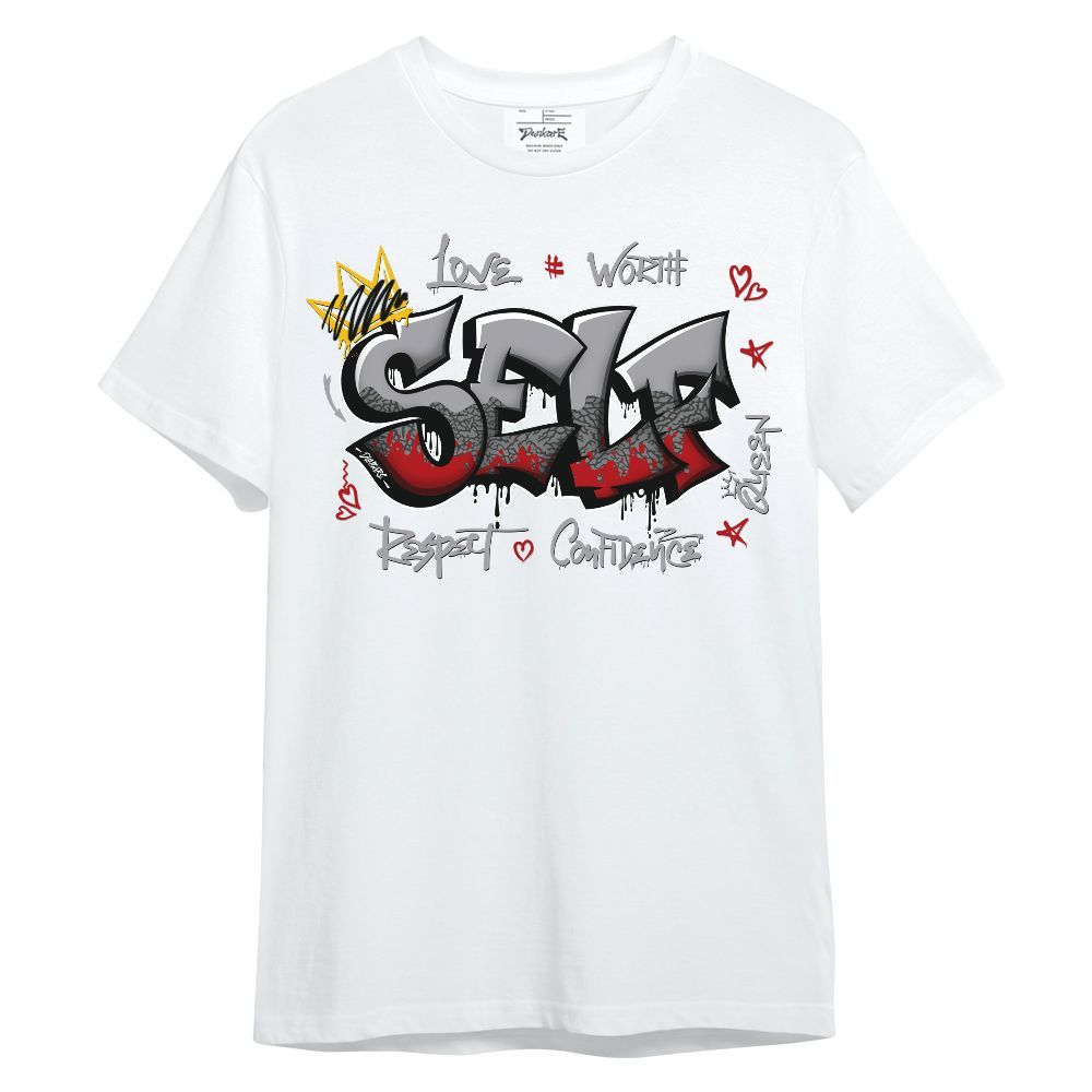 Shirt To Match Cement Grey 3s - Love Queen Self Unisex Shirt