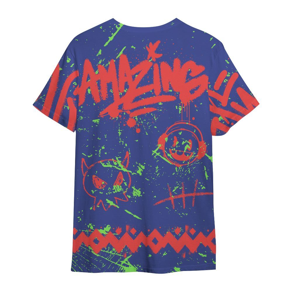 Shirt To Match KD 4 Nerf - Friday Sneaker Crayon All Over Print