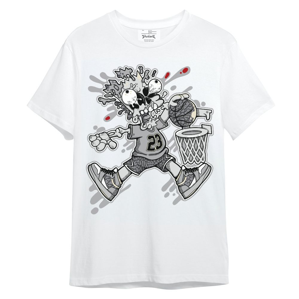 Shirt To Match Cement Grey 3s - 85's Dunks Graphic Unisex Shirt