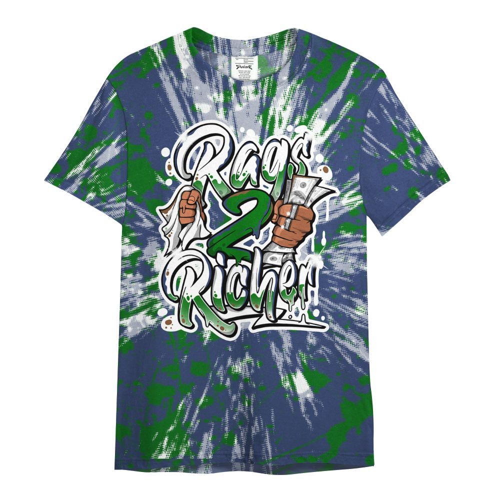 Shirt To Match Midnight Navy 13s - Rag 2 Rich Graphic Luxury All Over Print