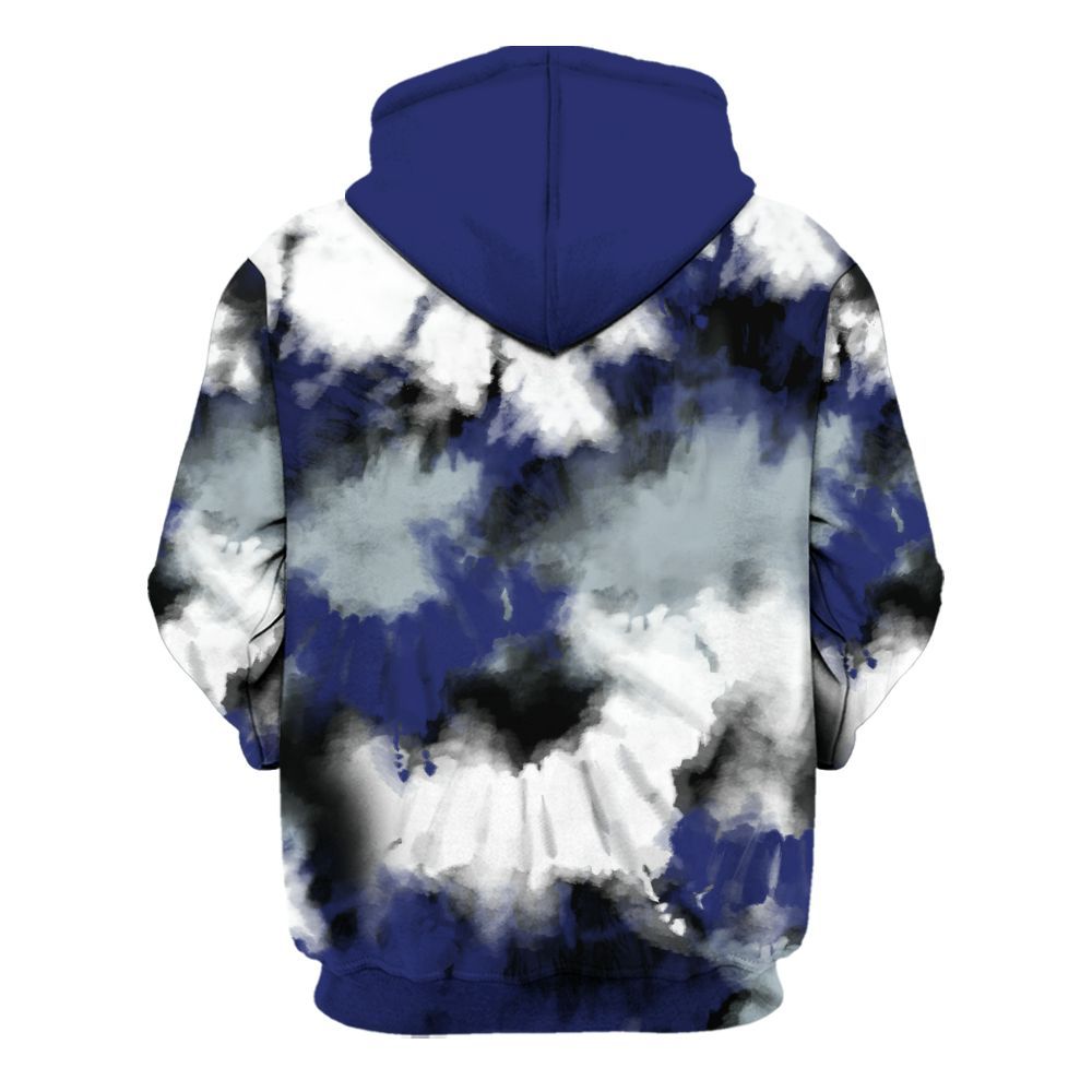 Hoodie To Match Midnight Navy 11s - Tie Dye FK Around Find Out All Over Print