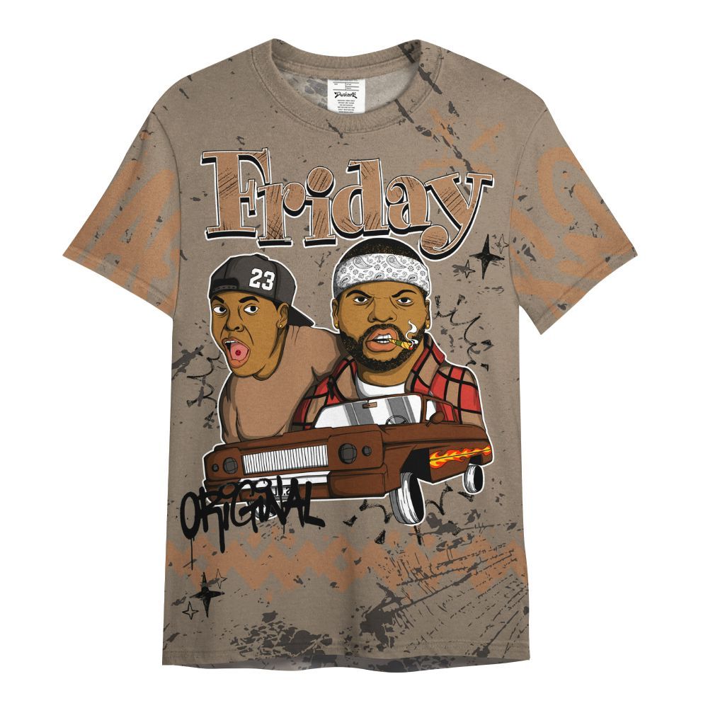 Shirt To Match Air Max Rocky Distressed - Friday Sneaker Crayon All Over Print