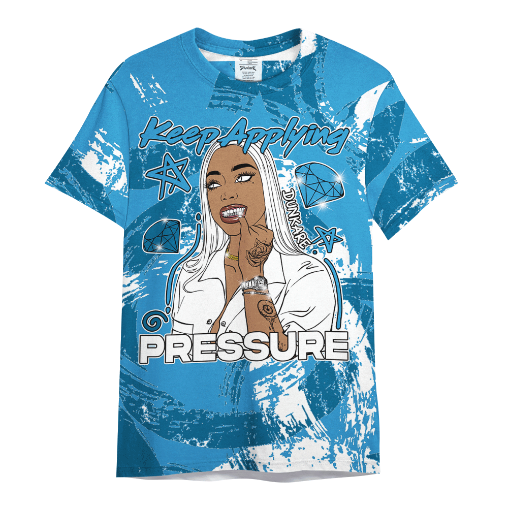 Shirt To Match Powder Blue 9s - Pressures Unique Circle Paint Splash Graphic Shirt Unisex