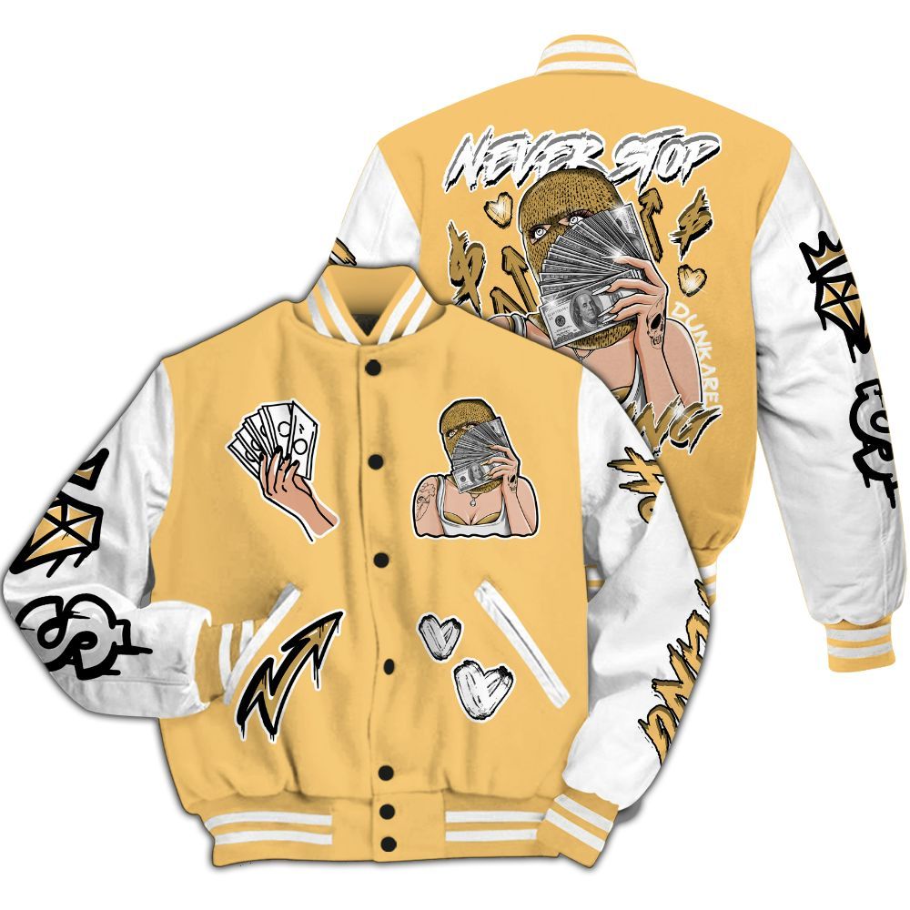 Varsity Jacket To Match Craft Paris 6s - Hustling Unique All Over Print