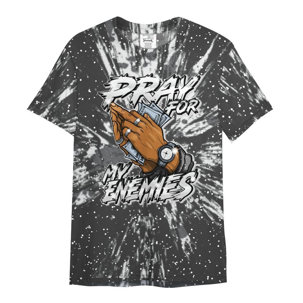 Shirt To Match Reverse Black White 6s - Prayed For Enemies Graphic Luxury All Over Print