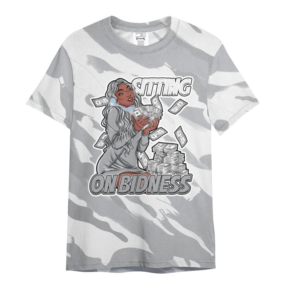 Shirt To Match Low OG Wolf Grey 1s - Bidness Colored All Over Print