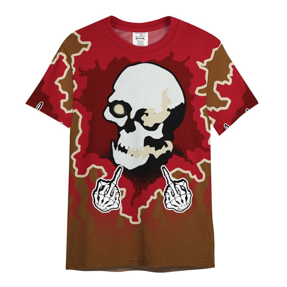 Shirt To Match Archaeo Brown 5s - F Around Find Out Graphic Trapped All Over Print