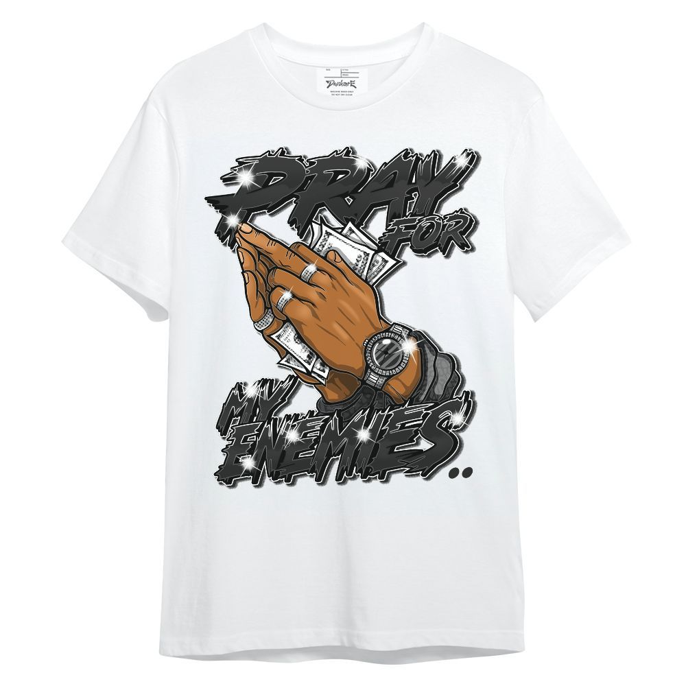 Shirt To Match Black Cat 3s - Prayed For Enemies Graphic Unisex Shirt