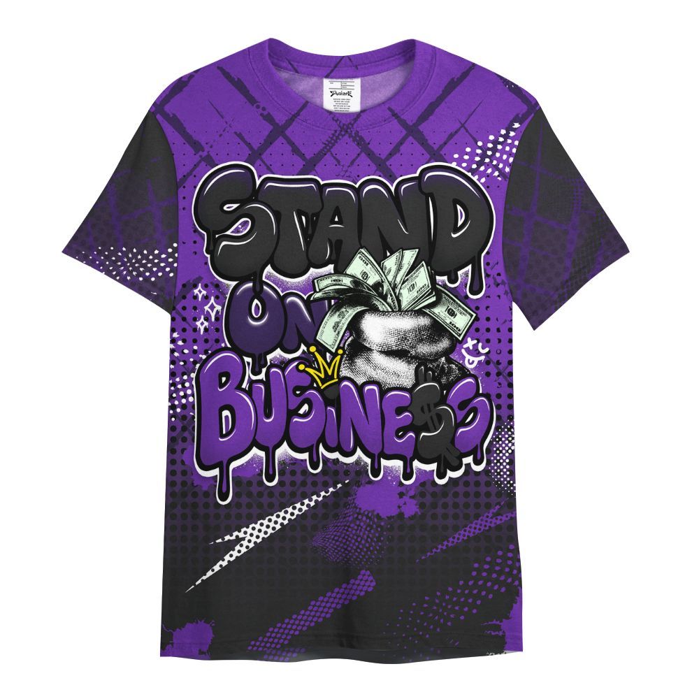 Shirt To Match Kobe 9 Elite Low Moonwalker - Halftone Stand Business Dripping All Over Print