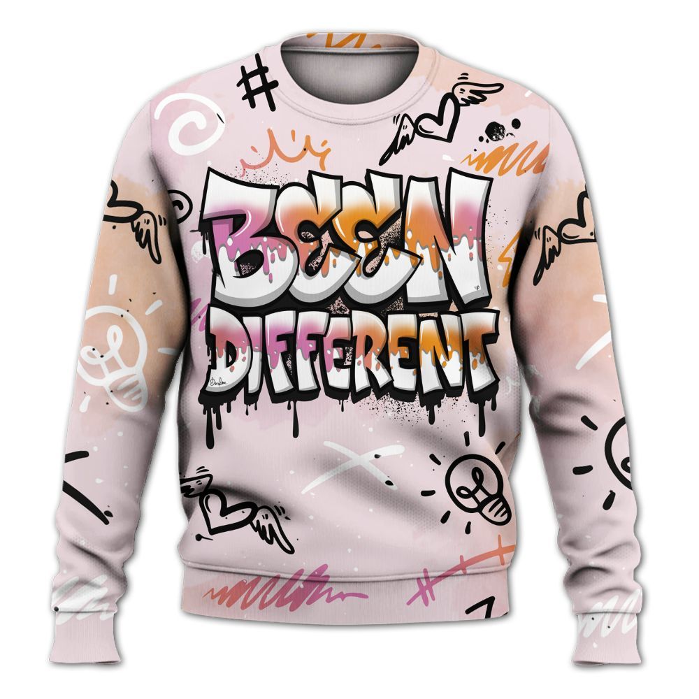 Sweatshirt To Match Book Sunrise 1s - Drip Been Di2ferent All Over Print