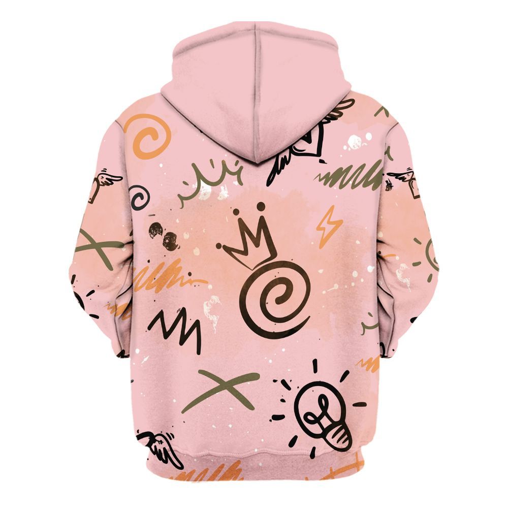 Hoodie To Match SB Dunk Low Red Stardust - Drip Been Di2ferent All Over Print