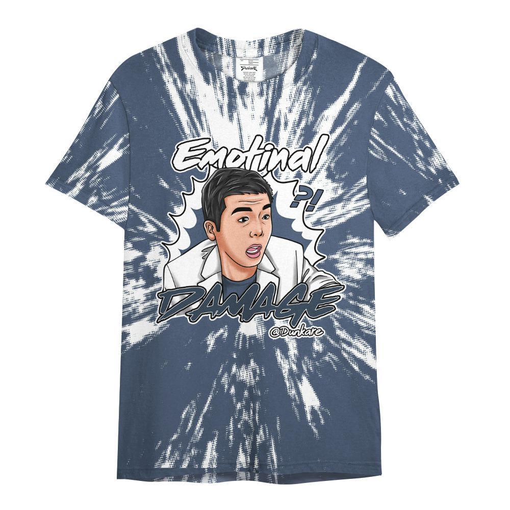 Shirt To Match Low Diffused Blue 11s - Damaged Meme Shirt Unisex Outfit All Over Print