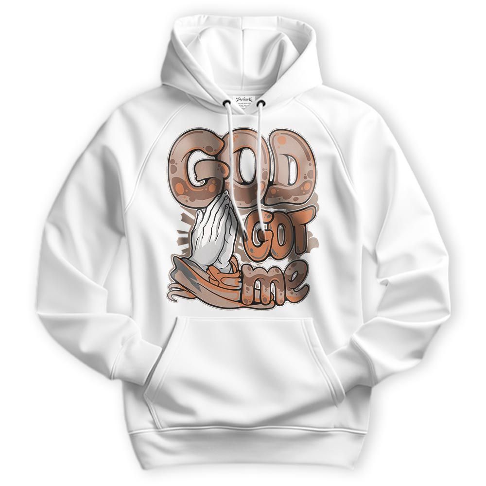Sweatshirt To Match OG Latte 1s Hoodie - God's Gotten Graphic Hoodie Unisex