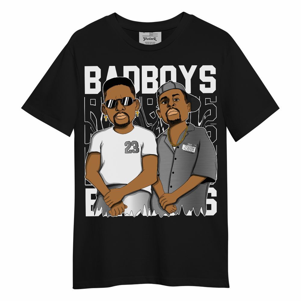 Shirt To Match Metallic Silver 14s - Bad Boys Funny Graphic Unisex Shirt