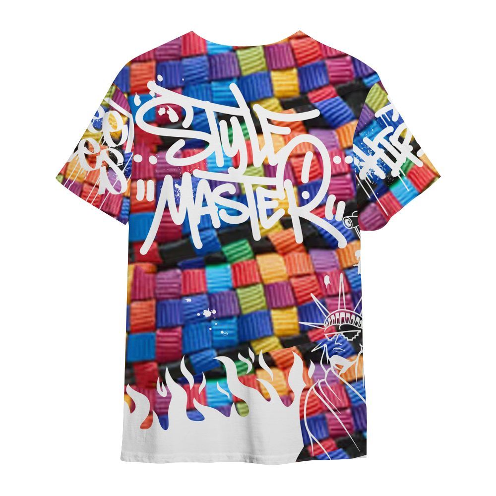 Shirt To Match Air Rainbow Weave - Graphic Fck Around Find Out All Over Print