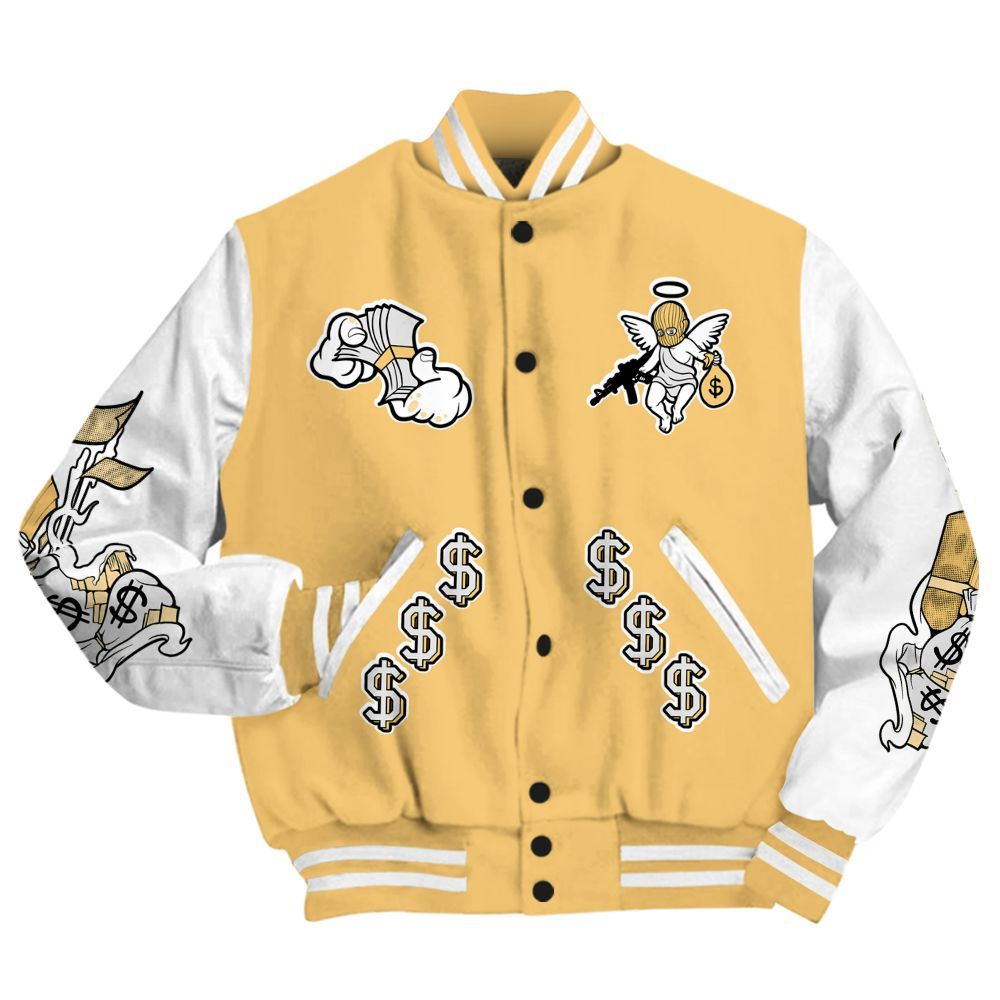 Varsity Jacket To Match Craft Paris 6s - Ones Move In Silence Graphic All Over Print