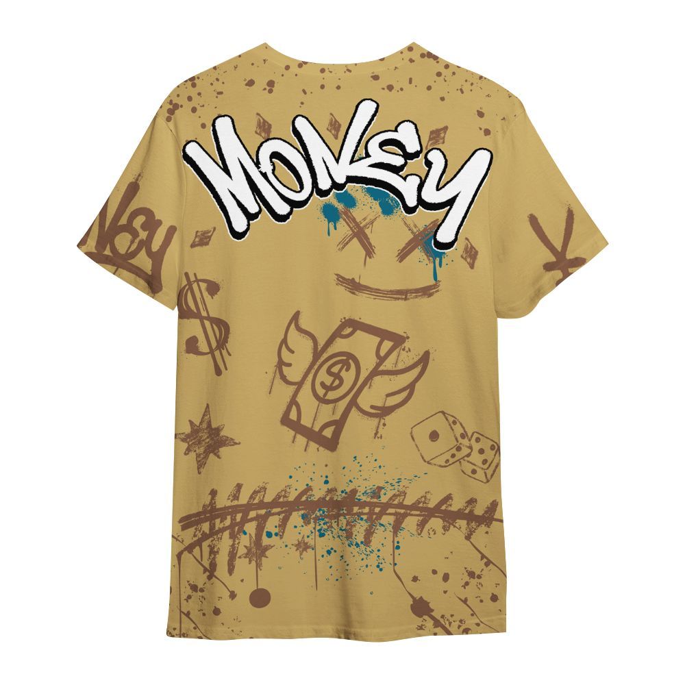 Shirt To Match Retro Cacao Wow 4s - Everybody Paid In Full Crayon All Over Print