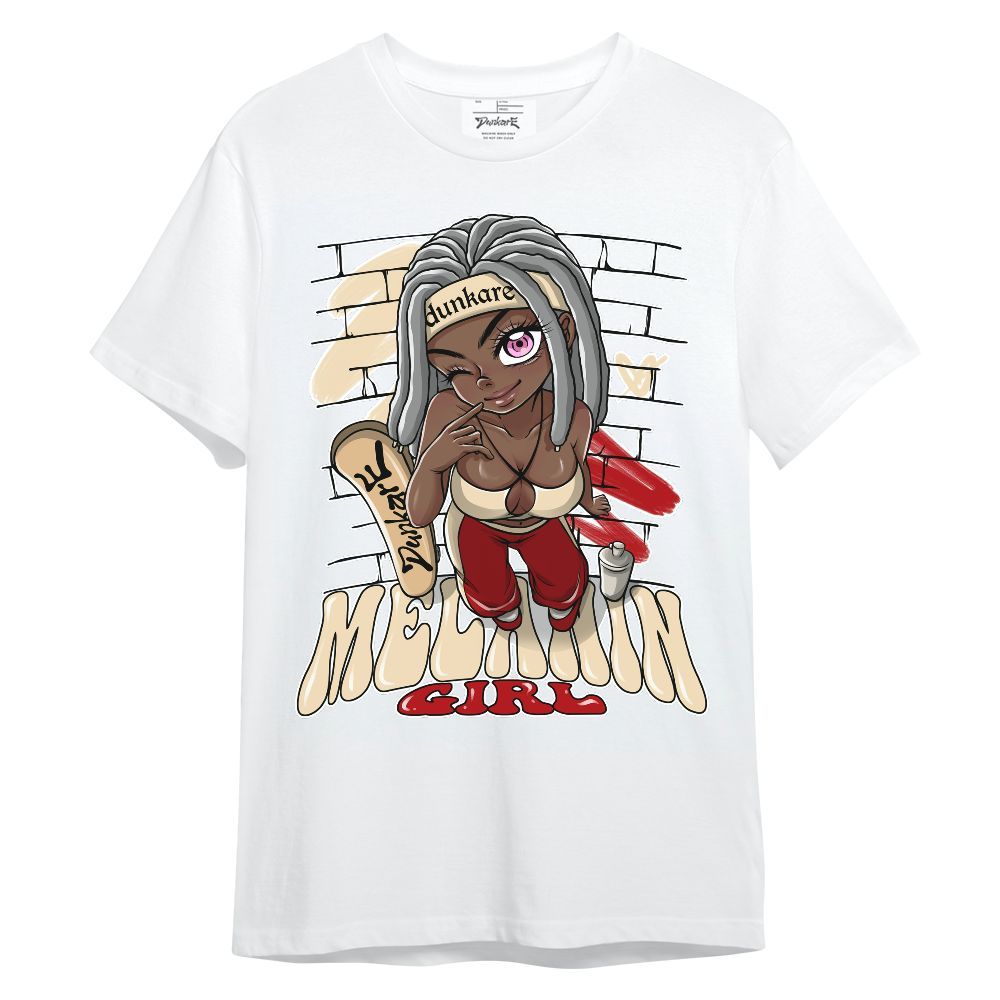Shirt To Match Dunk Low Strawberry Waffle - MelaninGirl Unique Unisex Shirt