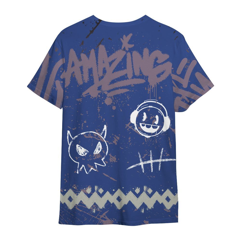 Shirt To Match Low OG Voodoo Alternate 1s - Friday Sneaker Crayon All Over Print