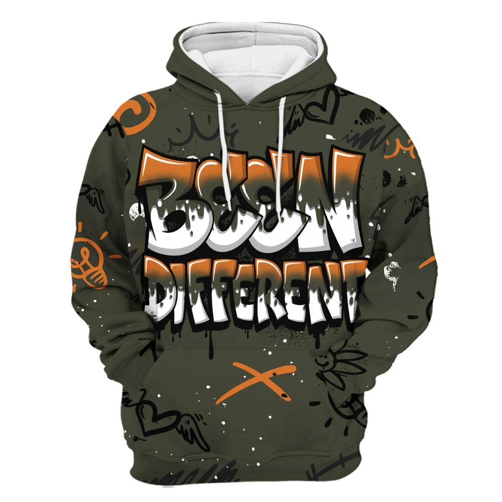 Hoodie To Match Retro Undefeated 4s - Drip Been Di2ferent All Over Print