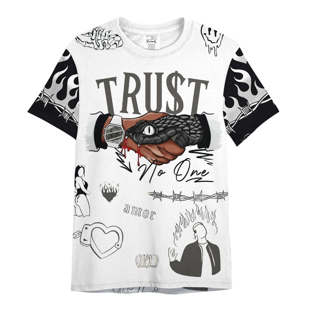 Shirt To Match Kobe 9 Elite Protro Halo - Snake Trust No One All Over Print
