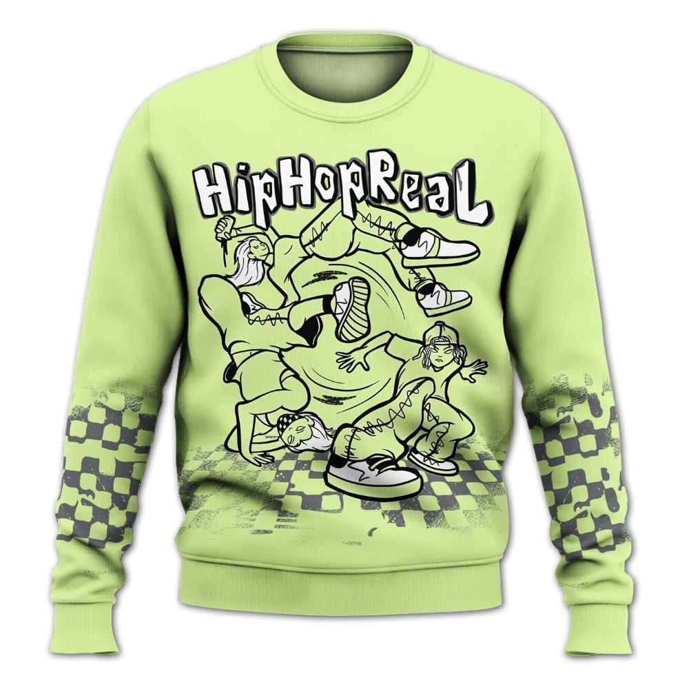 Sweatshirt To Match Smoke Grey Volt TR 1s - Feel Life Street Style All Over Print