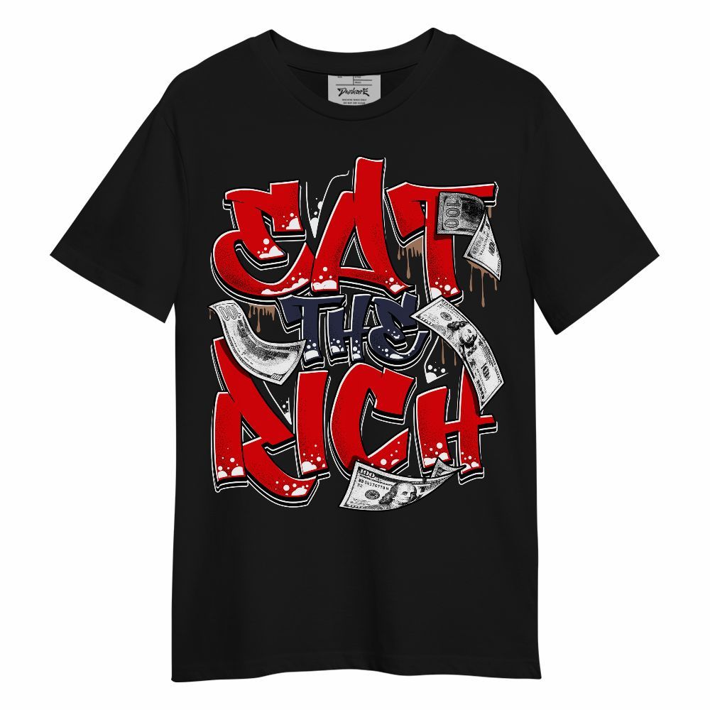 Shirt To Match Low OG Howard University 1s - Eat The Money Graffiti Unisex Shirt