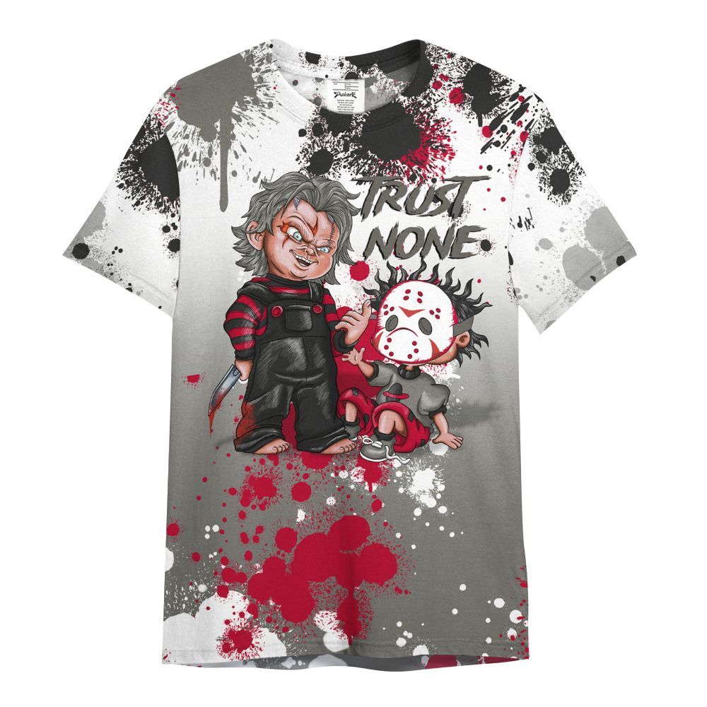 Shirt To Match Shadow 2025 10s Shirt, Trust No One Scary All Over Print
