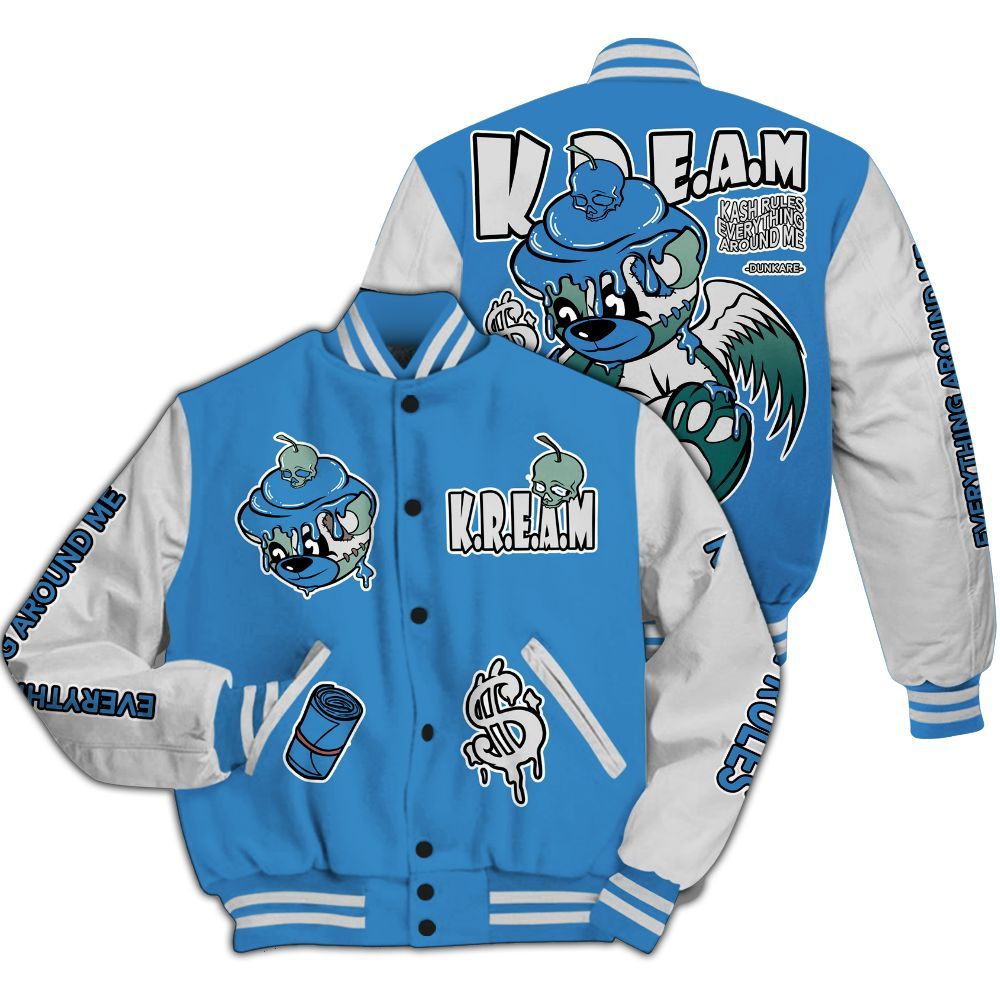 Varsity Jacket To Match Low Carolina 17s - Loot Bear All Over Print