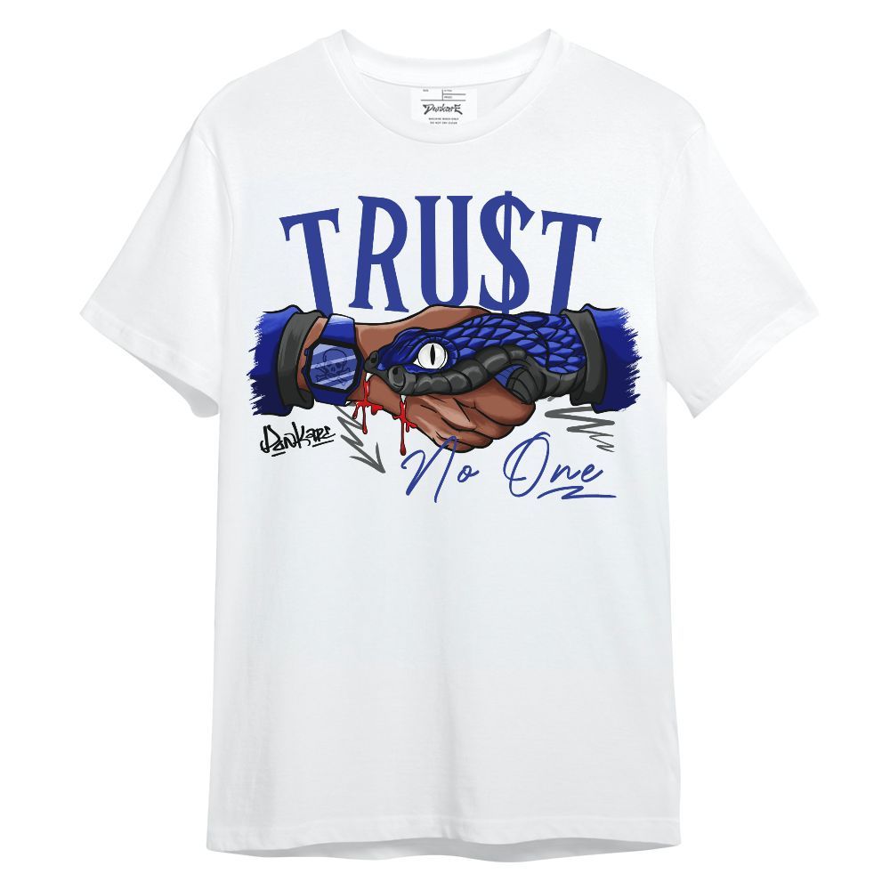 Shirt To Match Air Max Plus Black Racer Blue - Snake Trust No One Unisex Shirt